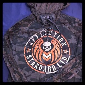 Affliction camp hoodie!